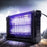 Zoomgoods Fly Killer FK8420 | UV Light Kills Mosquitoes and Flying Insects | Large Size | Slimline | Ceiling or Wall Mountable | Indoor Pest Control | 20W Electric Ultra Violet Zapper | 2x 10W Bulbs
