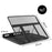 Zoomgoods Monitor Laptop Stand DM074 | Multi-Use Desk Riser | Adjustable to 6x Height Positions | Foldable Portable Ergonomic Design | Mesh Support Tray for Tablet or MacBook | Portable