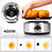 Zoomgoods Electric Egg Boiler EB40 BK Steamer for Eggs 400W Automatic Egg Boiler Electronic Omelette Maker Poacher for 7 Soft, Medium & Hard Boiled Eggs