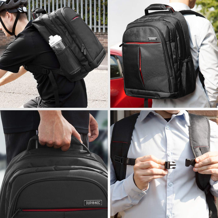 Zoomgoods Travel Laptop Backpack, Work Bag, Lightweight Laptop Bag 15.6” School Rucksack, Backpack for Computer, business, school, Children, Ladies, Gym, Water Resistant, Gift for Women for men LB23