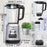 Zoomgoods Jug Blender BL114 with Grinder 1.75L Glass Table Jug, 1400W Stainless Steel Mini Blender with 6 sided Blades, with Pre-Set Functions, Ideal for Baby food, Soups and Protein Shakes