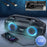 Zoomgoods Portable Boombox BX48, Wireless Bluetooth Speaker with RGB, IPX Waterproof Loudspeaker for Party, Outdoor, Travel, Home Subwoofer with USB Plug in AUX Loud Speakers