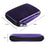 Zoomgoods Portable Hard Drive Case HDC2 /VT Violet EVA Travel Case for Charger Adapter Power Bank SSD Storage Pouch for Seagate, WD, UnionSine, Toshiba, Sandisk, Samsung Drives 500GB to 5TB