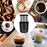 Zoomgoods Electric Coffee Grinder CG250, Spice Grinder Machine, Stainless Steel Blades Grinders, Fast Dry Mini Removable Grinding Mill Pot for Coffee Beans, Nuts, Seeds, Spices, Flax, Black