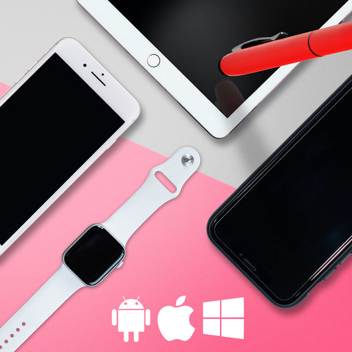 Zoomgoods Stylus Pens IS10M [Multi Colour] [pack of 10] Refillable Ballpoint Pen & Rubber Stylus 2-in-1, Capacitive Stylus Pens for Touch Screen Devices for iPad, Tablet, Surface, Laptops, Kindle