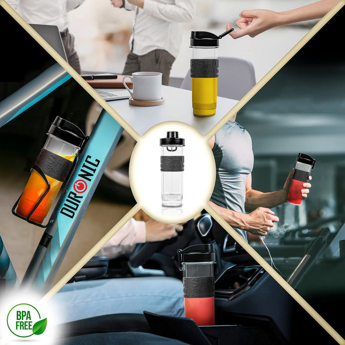 Zoomgoods Blender Spare Bottle 570ml BB5, 570ml Water Bottle For Zoomgoods BL530 and BL540 Blenders Only, BPA Free, Ideal for Camping, Gym, Travel, Hiking - Large