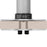 Zoomgoods Grommet 1 [SILVER] DM-GR-01 SR | Adaptor for Fixing Monitor Arm Bracket via a Hole in the Desk | Compatible with Zoomgoods Desk Mounts DM15, DM25, DM35 and DM45 Ranges ONLY