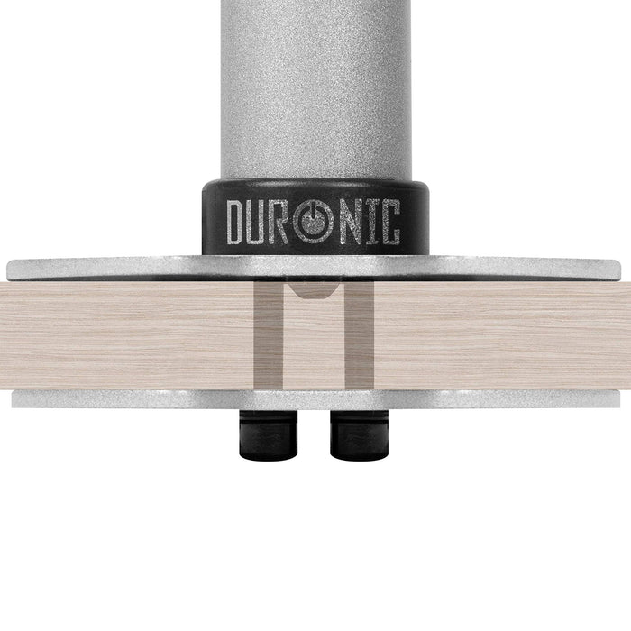 Zoomgoods Grommet 1 [SILVER] DM-GR-01 SR | Adaptor for Fixing Monitor Arm Bracket via a Hole in the Desk | Compatible with Zoomgoods Desk Mounts DM15, DM25, DM35 and DM45 Ranges ONLY