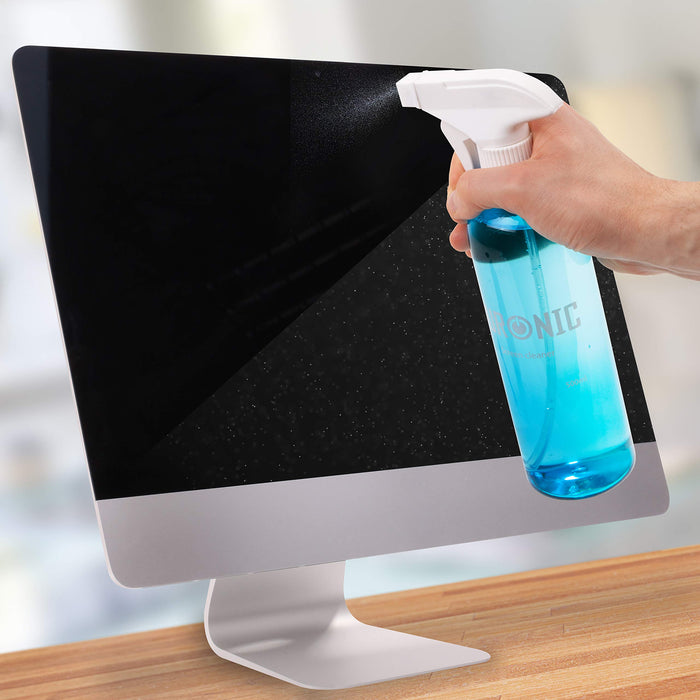Zoomgoods Screen Cleaner SCK103, 500ml Screen Cleaning Spray kit with Microfibre Cloth, LCD Monitor Cleaners for Laptop, Tablet, Phone, TV screen & Smartwatches