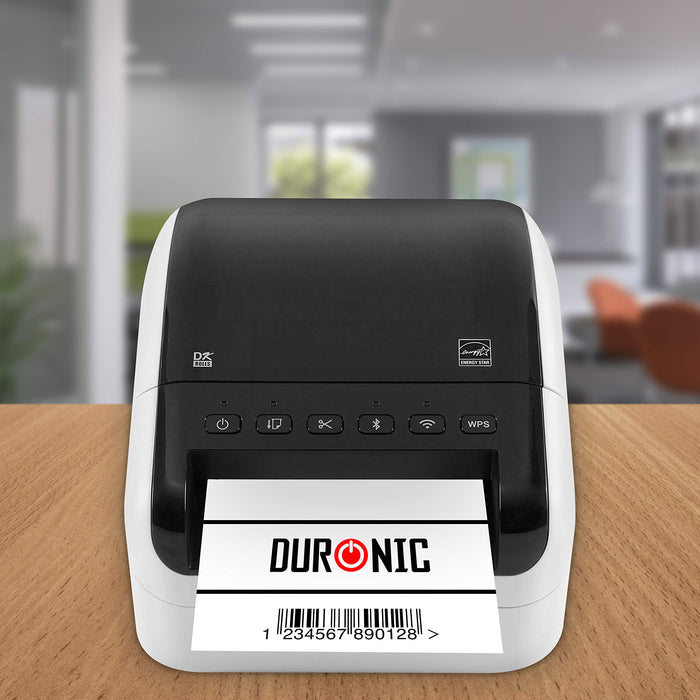 Zoomgoods Thermal Labels LL4X6 (396 Rolls / Pallet) | 500x Label Roll | 100x150mm (6x4”) | Perforated | Grade A Adhesive Printer Address Labels for Packages & Envelopes | 396 Pack | Bulk Buy