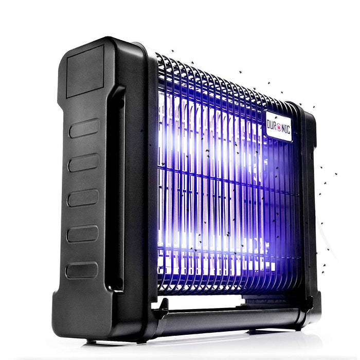 Zoomgoods Fly Killer FK8412 | UV Light Kills Mosquitoes and Flying Insects | Small Size | Slimline | Ceiling or Wall Mountable | Indoor Pest Control | 12W Electric Ultra Violet Zapper | 2x 6W Bulbs