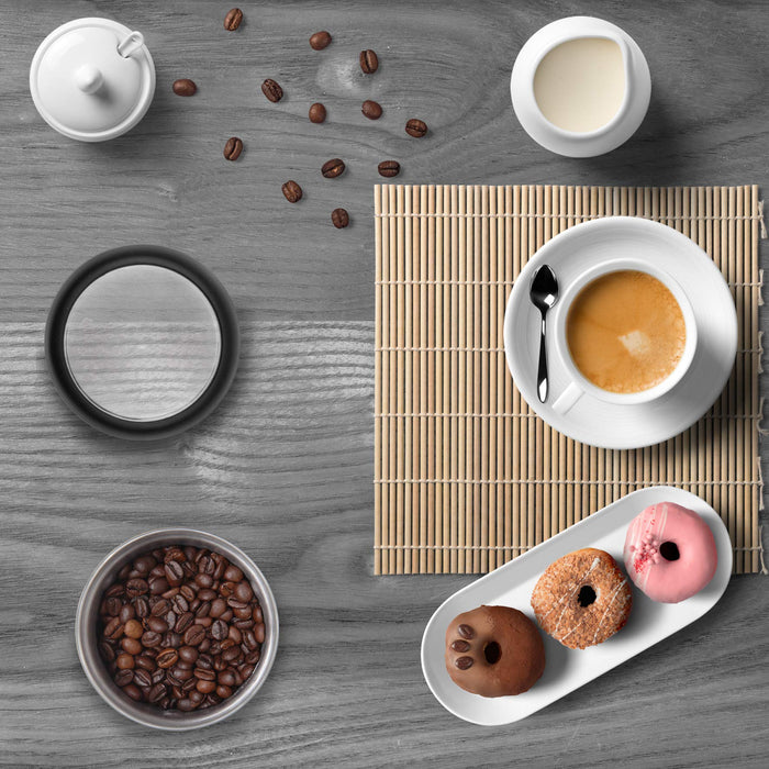 Zoomgoods Electric Coffee Grinder CG250, Spice Grinder Machine, Stainless Steel Blades Grinders, Fast Dry Mini Removable Grinding Mill Pot for Coffee Beans, Nuts, Seeds, Spices, Flax, Black