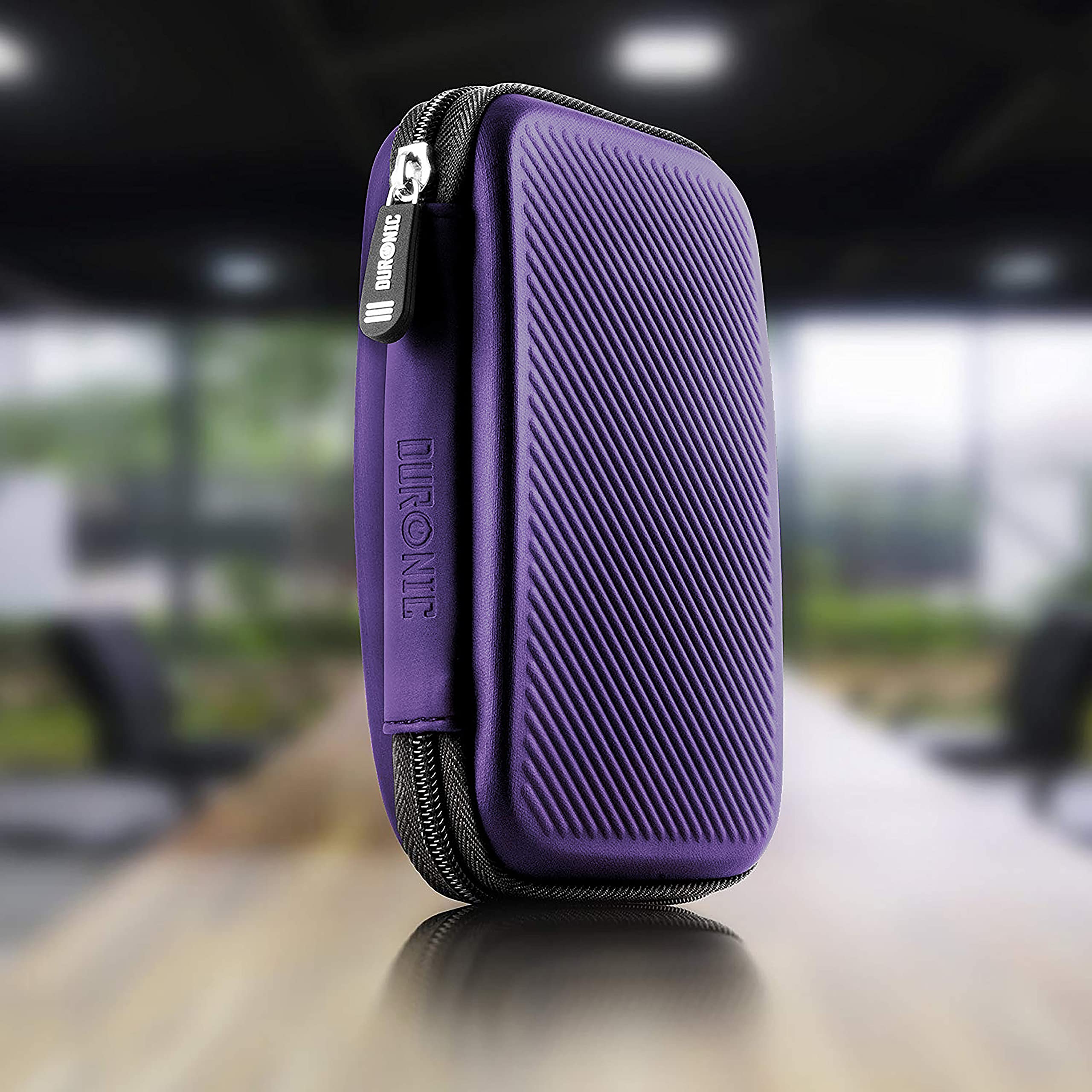 Zoomgoods Portable Hard Drive Case HDC2 /VT Violet EVA Travel Case for Charger Adapter Power Bank SSD Storage Pouch for Seagate, WD, UnionSine, Toshiba, Sandisk, Samsung Drives 500GB to 5TB