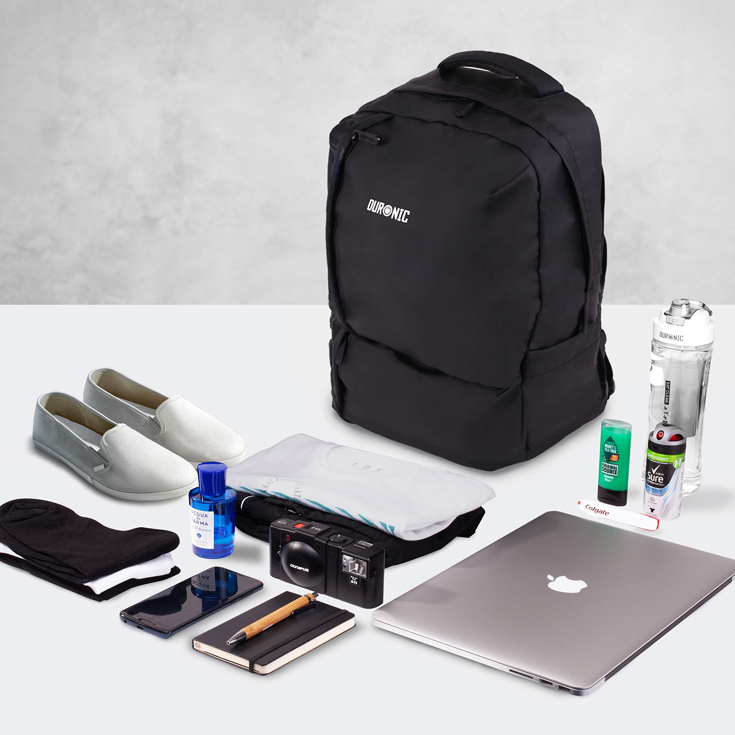 Zoomgoods Travel Laptop Backpack, Cabin Bag, Lightweight Laptop Bag 15.6” School Rucksack, Backpack for Computer, business, school, Children, Ladies, Gym, Water Resistant, Gift for Women for men LB24