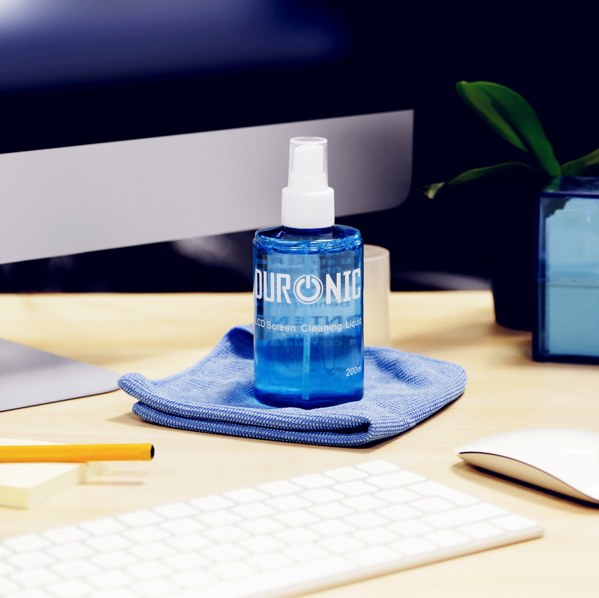 Zoomgoods Screen Cleaner SCK102, 400ml Screen Cleaning Spray kit with Microfibre Cloths, LCD Monitor Cleaners for Laptop, Tablet, Phone, TV screen & Smartwatches