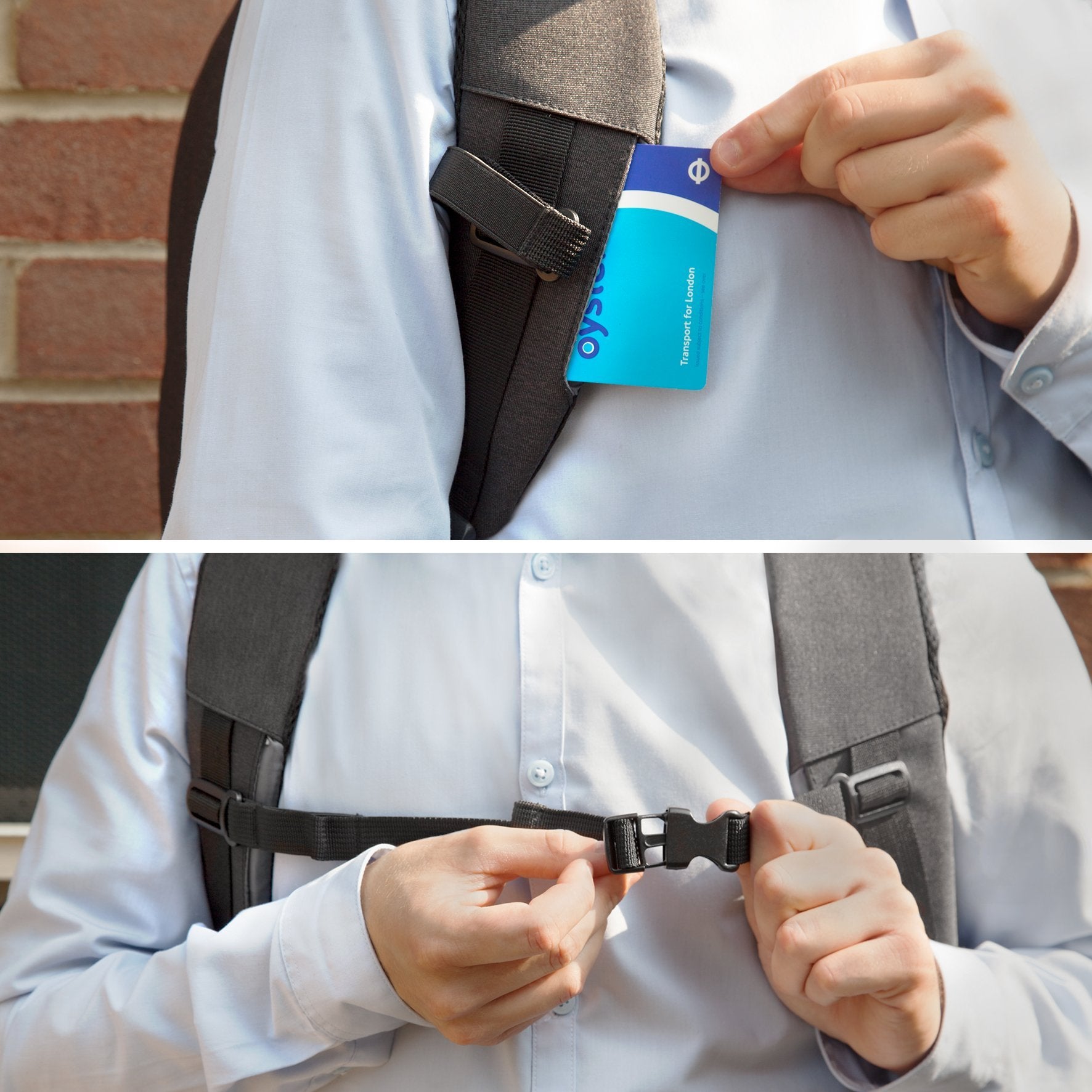 Zoomgoods Travel Laptop Backpack, Anti-Theft Lightweight Laptop Bag 15.6” School Rucksack, Backpack for Computer, business, school, Children, Ladies, Gym, Water Resistant, Gift for Women for men LB22