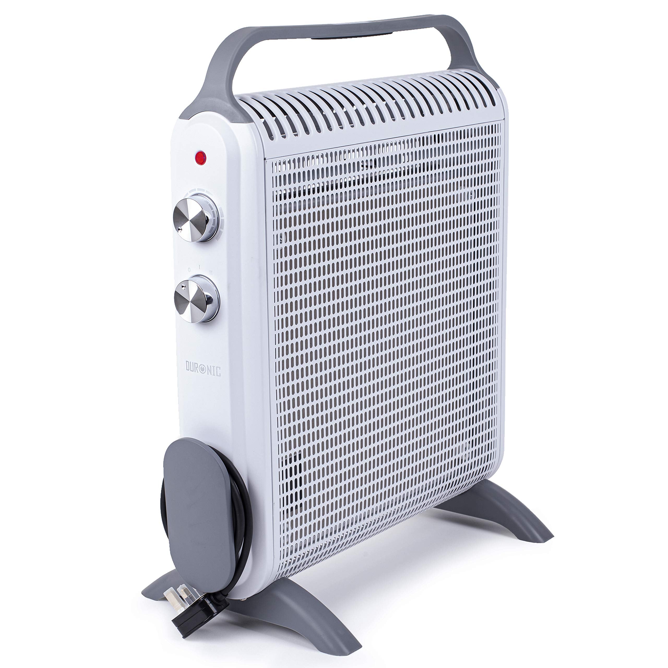 Zoomgoods Electric Heater HV180 WE Oil Free Convection Heaters, Micathermic Panel Heaters, Portable Radiator with Mica Panels Convector Radiators for Heating Up Homes, Bedrooms, Offices & Garage Spaces