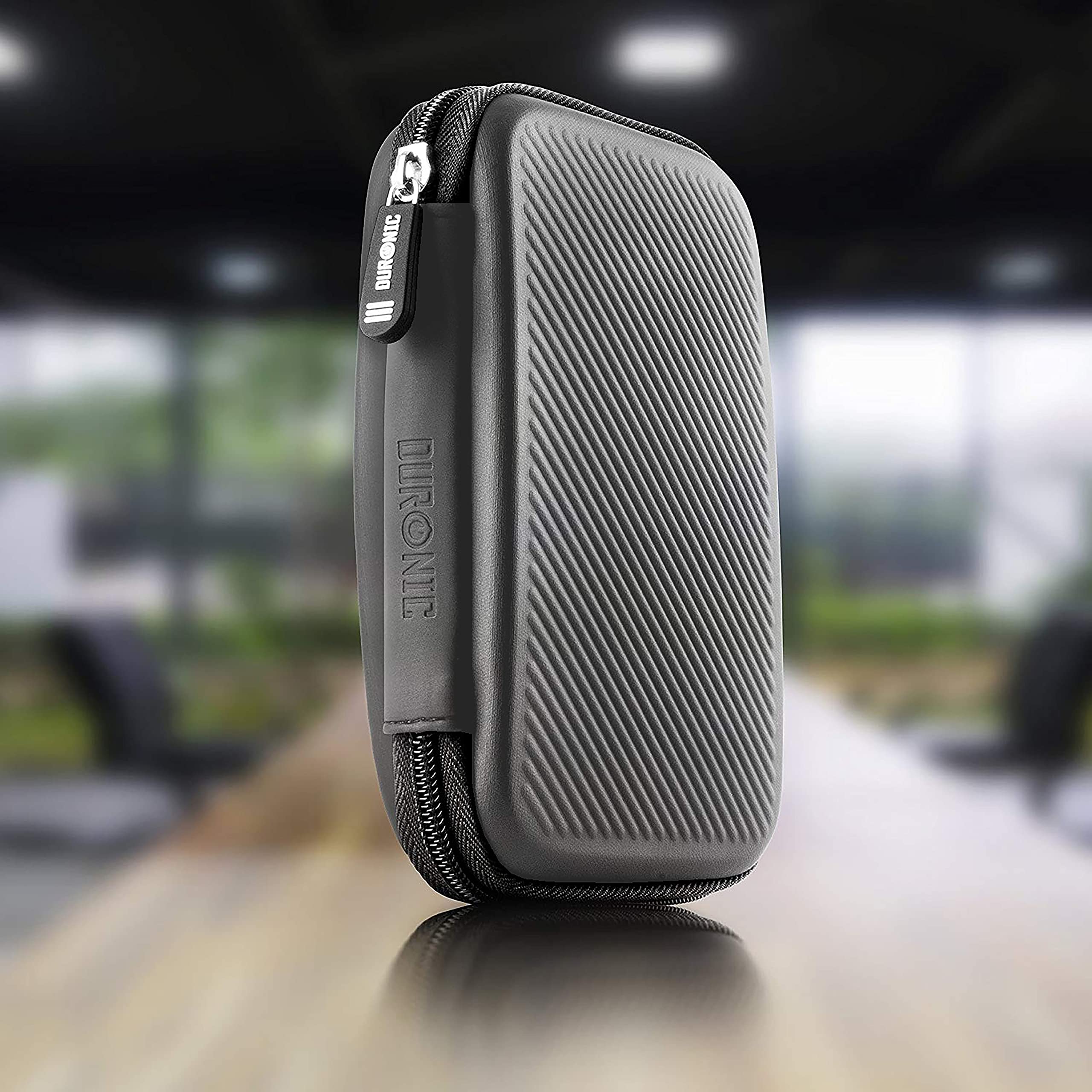 Zoomgoods Portable Hard Drive Case HDC2 /GY Grey EVA Travel Case for Charger Adapter Power Bank SSD Storage Pouch for Seagate, WD, UnionSine, Toshiba, Sandisk, Samsung Drives 500GB to 5TB