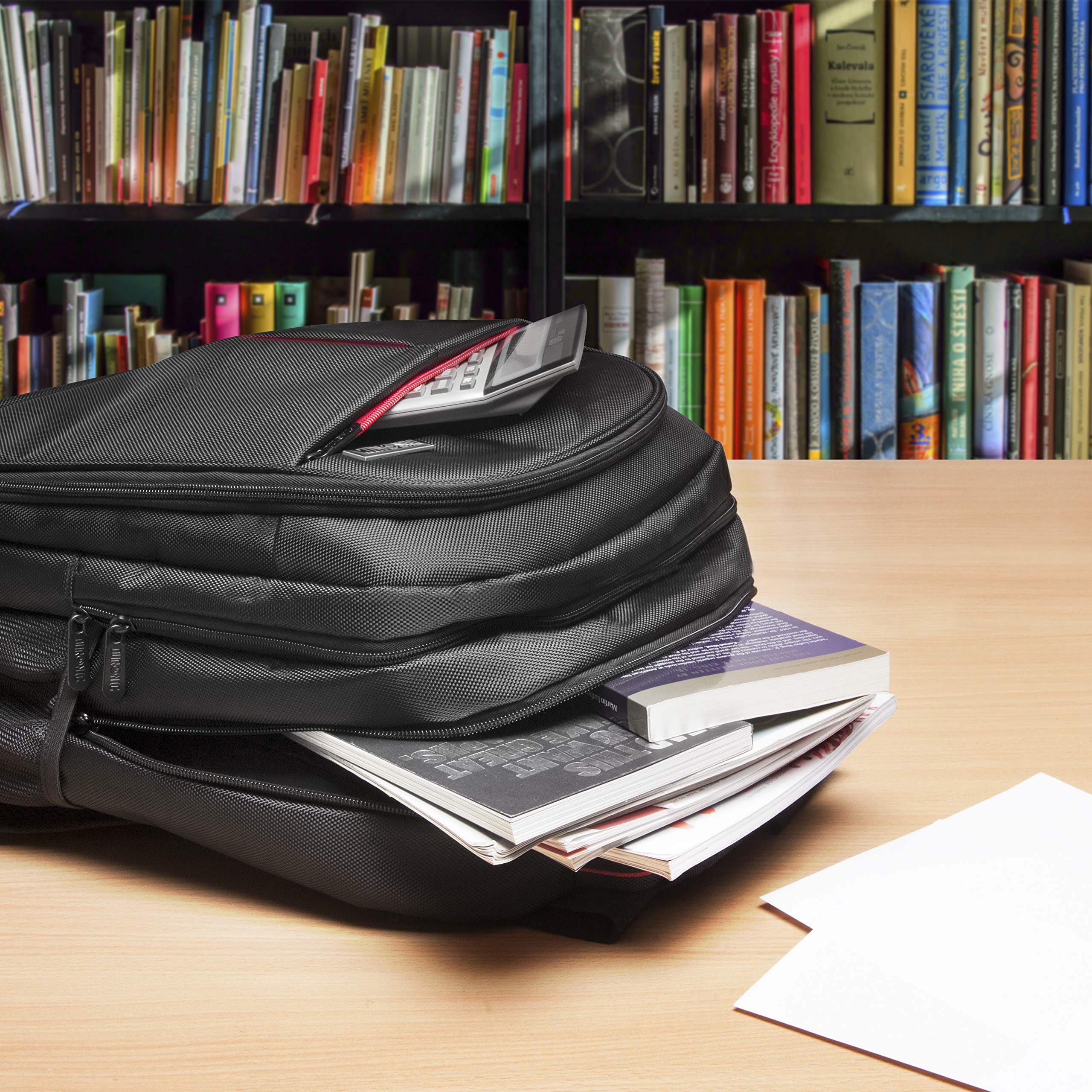 Zoomgoods Travel Laptop Backpack, Work Bag, Lightweight Laptop Bag 15.6” School Rucksack, Backpack for Computer, business, school, Children, Ladies, Gym, Water Resistant, Gift for Women for men LB23