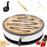 Zoomgoods Electric Crepe Maker PM131 Pancake Maker Machine, Crepe Griddle Grill Pan, Pancake Cooker Hot Plate for Breakfast, American Fluffy Pancakes, French Crepes and Galettes with Creperie Utensils