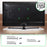 Zoomgoods TVB121M TV Bracket, Wall Mount for 37-65" Television Screen, Low 3cm Profile, Fits up to 600x400mm, For Flat Screen (50kg)