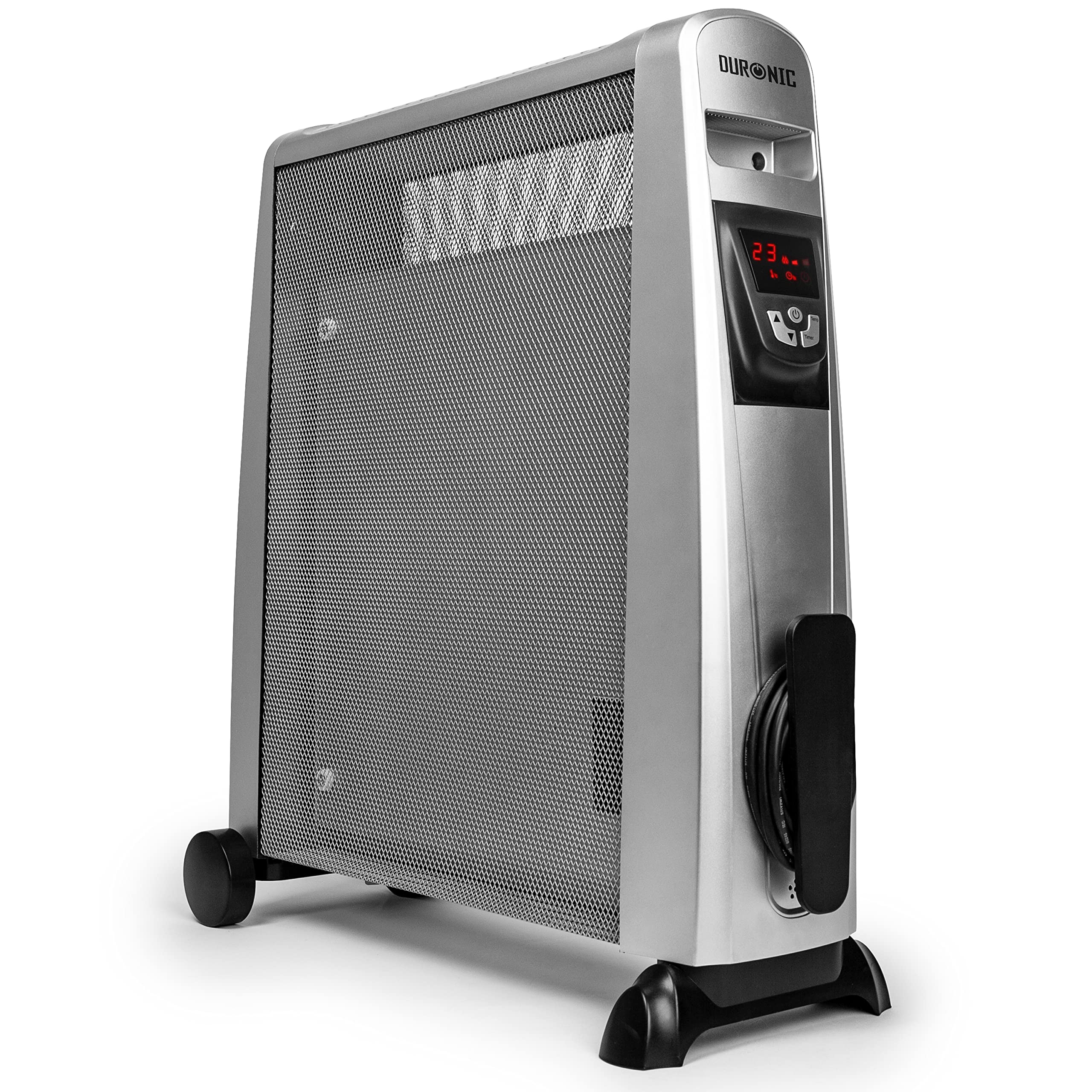 Zoomgoods Electric Heater HV102 SR Oil Free Convection Heaters, Micathermic Panel Heaters with Remote, Portable Mica Panel Heater for Heating up Homes, Bedrooms, Offices & Garage Spaces