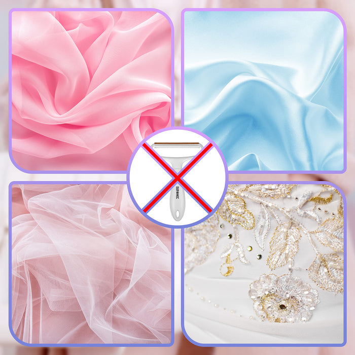 Zoomgoods Lint Shaver and Lint Roller Set CFS4, Portable Lint Remover for Fabric and Clothing, Manual Fabric Shaver, Pet Hair Remover, for Carpet and Upholstery