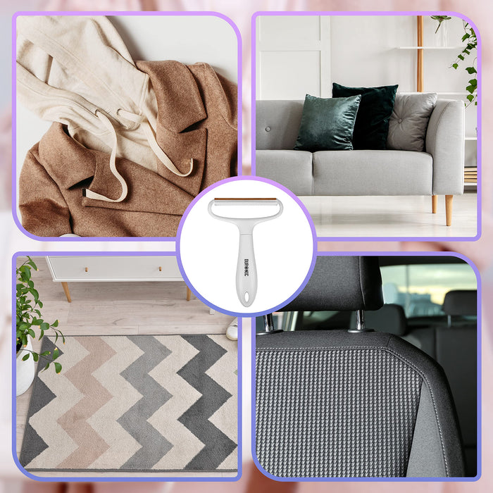 Zoomgoods Lint Shaver MFS1 Portable Lint Remover for Fabric and Clothing, Manual Fabric Shaver, Pet Hair Remover, for Carpet and Upholstery (Pack of 1)