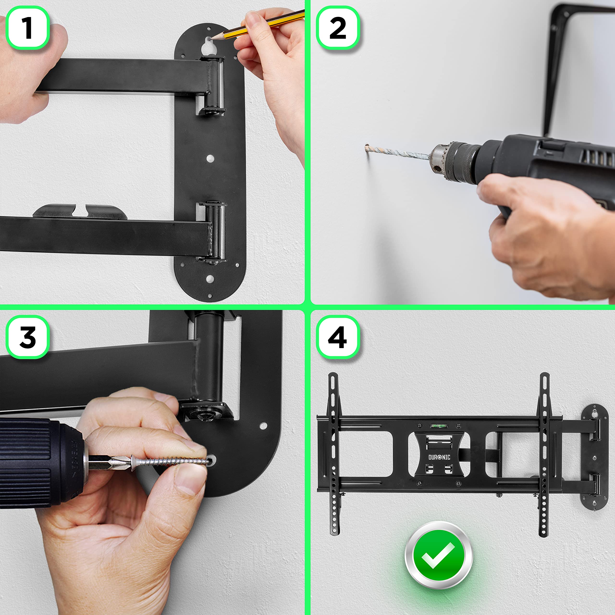 Zoomgoods TVB109M TV Bracket, Wall Mount for 32-70