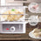 Zoomgoods Electric Food Steamer FS87, 3 Tier Vegetable Steamer with Rice Bowl, BPA Free Dumpling Maker with 870W and Timer Function to Steam Rice, Dumpling, Vegetables