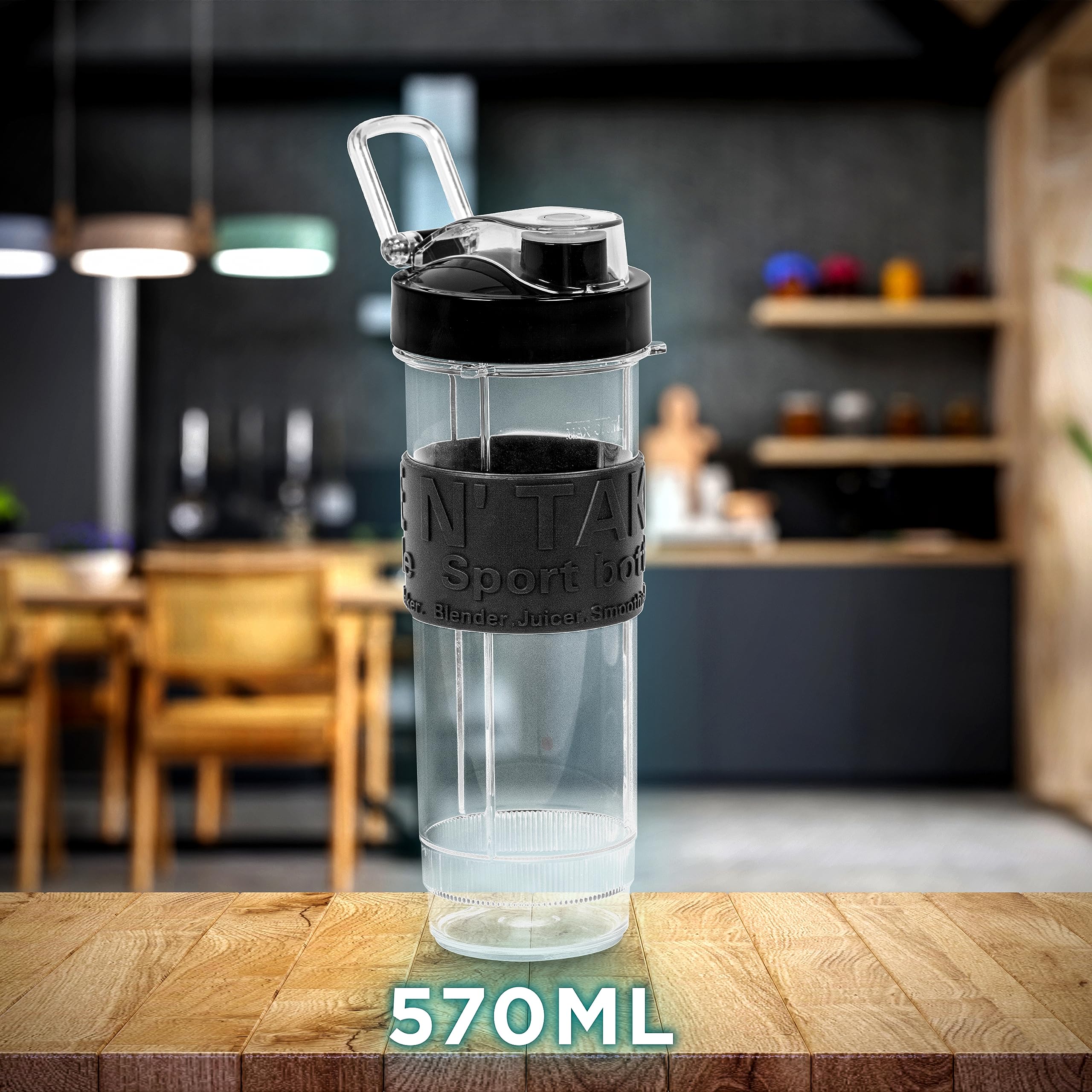 Zoomgoods BL530 milkshake maker capacity 570ML for blending milkshakes, juices, smoothies