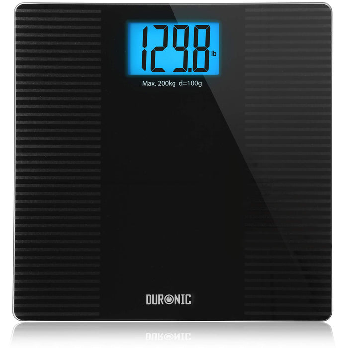 Zoomgoods BS203 glass body scale to measure weight 100g accuracy max 200kg weight measurement