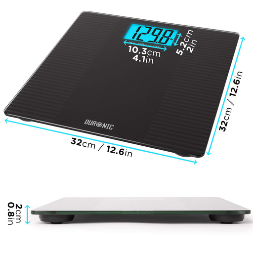 Zoomgoods BS203 weight scale dimensions with 200kg maximum load 