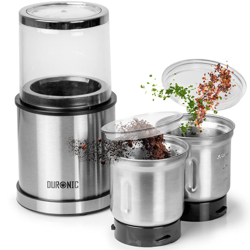 Zoomgoods CG421 electric coffee grinder 2 in 1 spice grinder for coffee beans herbs nuts spices 