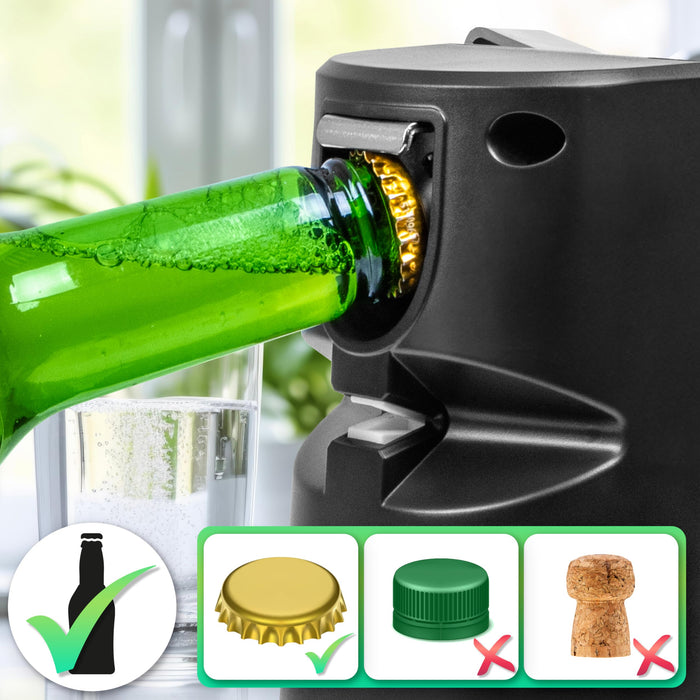 Zoomgoods CO60 electric tin opener bottle opener only for bottle caps not bottle lids or corks