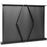 Zoomgoods DPS40/43 desktop projector screen hidden suspension to adjust height by pressing/pulling handle 