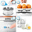 Zoomgoods EB27 WE electric egg steamer instructions to boil and cook eggs using measuring cup and cook function