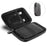 Zoomgoods HDC2 /GY portable hard drive case open to fit hard drives, SSDs, chargers, cables, and more