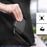 Zoomgoods HDC2 /GY portable hard drive case shown being lightweight and placed into hoodie pocket