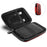 Zoomgoods HDC2 /RD red hard drive case for external hard drive, cables, chargers, adapters, sd cards, and more