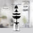 Zoomgoods JE6SR electric citrus juicer deconstructed to highlight each individual part