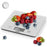 Zoomgoods KS1080 digital kitchen scale weighing small fruits with included CR2032 battery to instantly start measuring