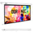 Zoomgoods MPS60/43 WE white projector screen with vivid colours for watching tv shows, movies, documentaries