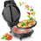 Zoomgoods OM60 electric omelette maker cooking delicious omelette with ingredients like mushrooms, tomatoes, vegetables