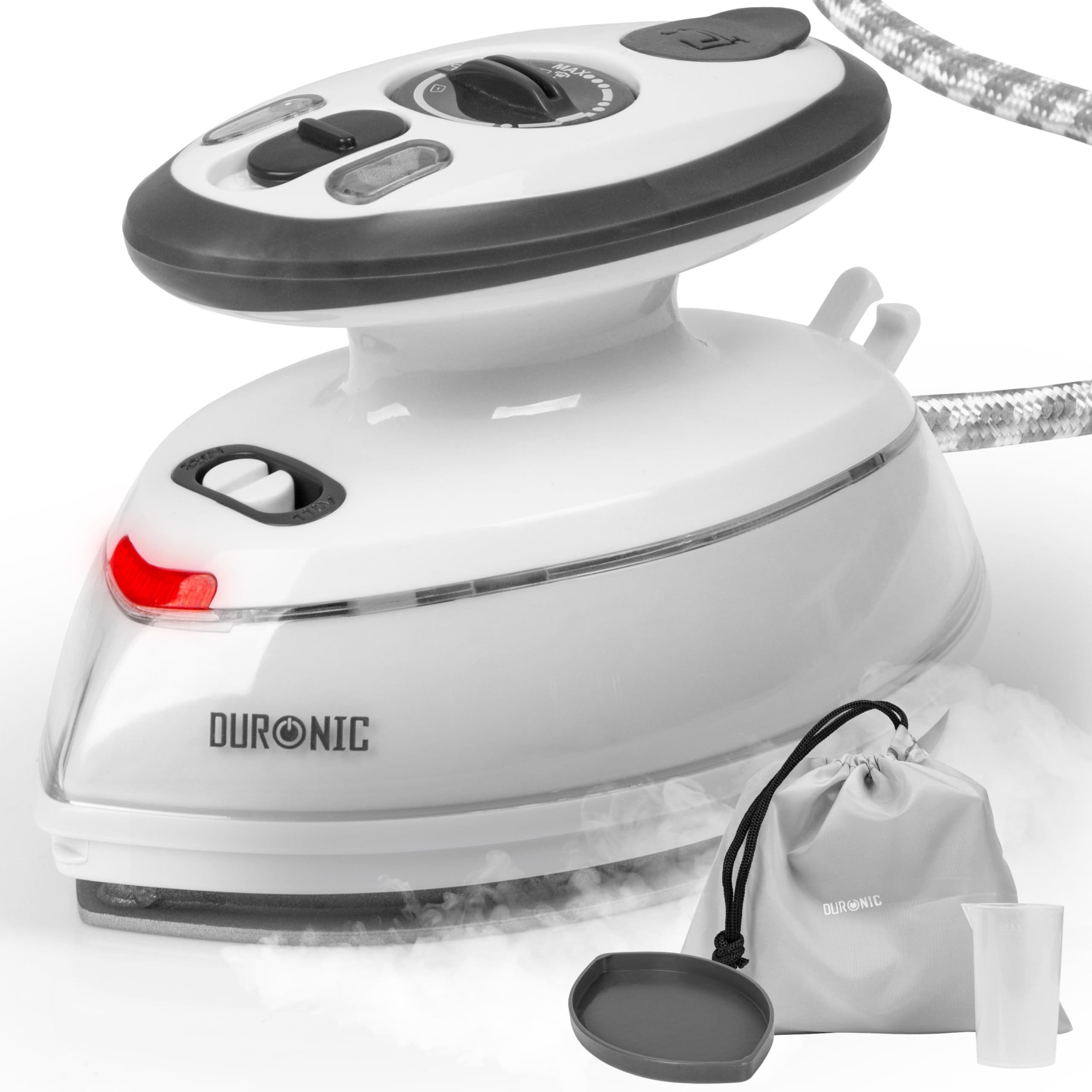 Zoomgoods SI3 WE travel iron with travel bag for holidays, quilting, patchwork, applique, craft