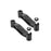 Zoomgoods Spare Arm DM35 [2 PACK] 2x Arms Compatible with All Zoomgoods Monitor Desk Mounts & Poles | BLACK | Aluminium | 18cm x 4cm each | Use to Extend DM351, DM352, DM353, DM354